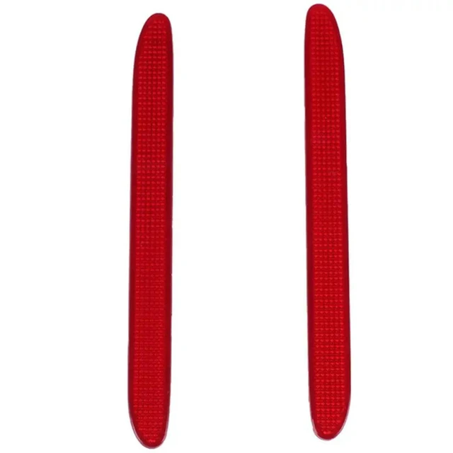 Alt view image 4 of 6 - Bumper Reflector Strip Car Rear Bumper Reflective Strips 33505-SEA-013 33555-SEA-013 For Honda CR-V 2005- 2006