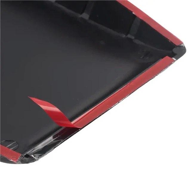 Alt view image 5 of 6 - Universal Car Auto Black Decorative Air Flow Intake Scoop Bonnet Vent Cover Hood