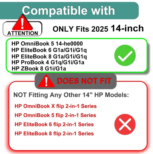 Alt view image 2 of 5 - 2 Pack Tempered Glass Screen Protector for 14-Inch HP OmniBook 3 14"OmniBook 5 14"OmniBook 7 14" & HP Elite mt645 G8 & HP ZBook 8 G1a/G1i & HP OMEN Transcend 14-Inch Laptops, Anti Scratch