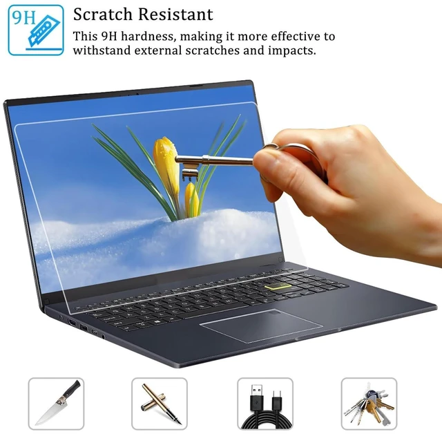 Alt view image 3 of 5 - 2 Pack 15.6 inch Tempered Glass Screen Protector for Dell Inspiron/Latitude/Precision/Vostro/Dell Gaming G3 G5 G7 G15 15.6, Dell 3510 3515 3520 3525 3530 3535 3540 5510 5515 5520 5525 5530 55