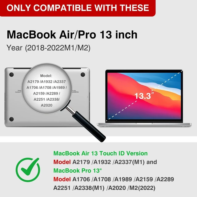 Alt view image 2 of 5 - avakot Magnetic Privacy Filter for MacBook Air 13 & Pro 13 Inch