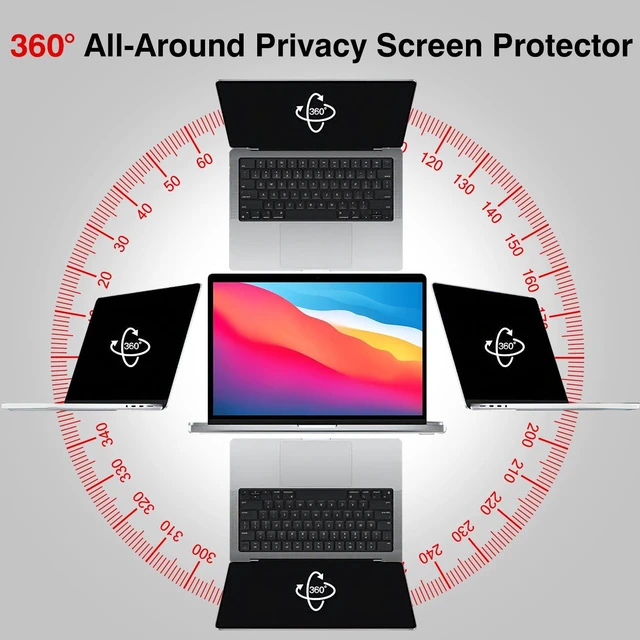 Alt view image 4 of 5 - avakot Magnetic Privacy Filter for MacBook Air 13 & Pro 13 Inch