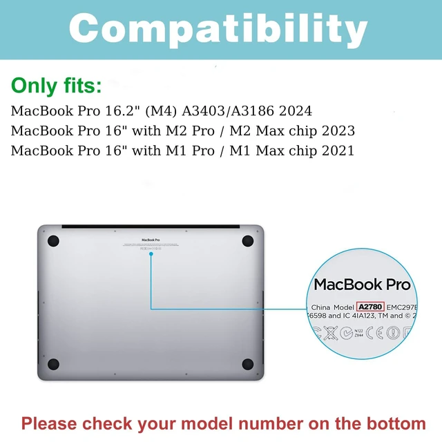 Alt view image 2 of 5 - ProCase Screen Protector for MacBook Pro 16.2 (M4) 2024 / Pro 16 2023, Tempered Glass Film Guard for 16 inch Pro 2024 with M4 / 2023 M2 Pro / M2 Max Chip, 2021 M1 Pro / M1 Max Chip & Touch ID