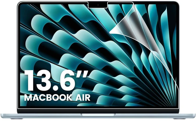 Main image of F FORITO 2-Pack Anti Glare Matte Laptop Screen Protector Compatible with Apple MacBook Air 13.6/13'' (2022-2026, M2, M3, M4, M5), Eye Protection Screen Guard for Students and Programmers