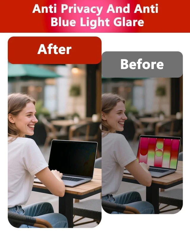 Alt view image 3 of 5 - Magnetic Privacy Screen Protector for MacBook Neo 13 Inch (2026, A18 Pro)