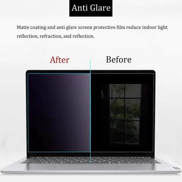 Alt view image 4 of 5 - i-Tensodo 18 Inch Anti Blue Light Screen Protector for ASUS ROG Strix Scrar 18, ROG Strix G18 & AUSU TUF Gaming A18/ Razer Blade 18 Gaming Laptop, Acer Predator Helios Neo 18 Laptop, Anti Sc