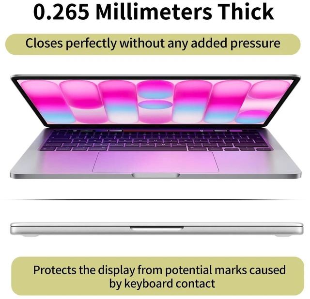 Alt view image 5 of 5 - 2 Pack Anti Blue Light Screen Protector Compatible with 2026 MacBook Neo 13-Inch, Eye Protection Matte Anti Glare Film for 13in Mac Neo A18 Pro Chip