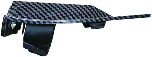 Alt view image 5 of 5 - 5452814 Carbon Fiber Backup Camera Mount Fit for Polaris Slingshot