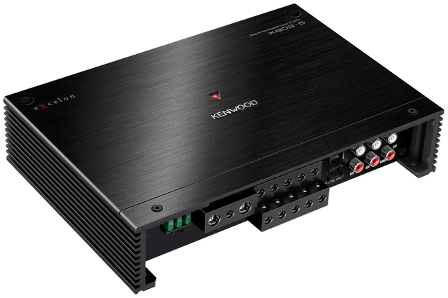 Alt view image 2 of 5 - KENWOOD eXcelon X803-5 Class D 5-Channel Power Amplifier 1600W All-in-One Amp for Superior Sound Quality, Versatility, and Advanced Protection