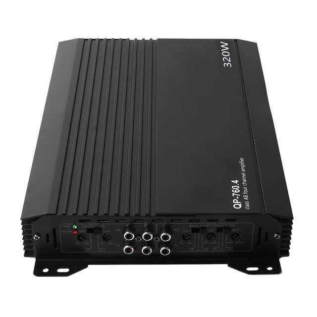 Alt view image 4 of 5 - Aramox Car Stereo Amplifier 4 Channel High Heat Dissipation with Aluminum Alloy Body Boost Your Car Speakers Sound Quality, Aramoxtx9rvfqscn