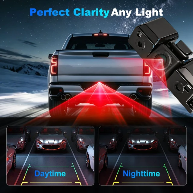 Alt view image 4 of 5 - Backup Camera Compatible with 2014-15 Chevy Silverado GMC Sierra 1500-3500