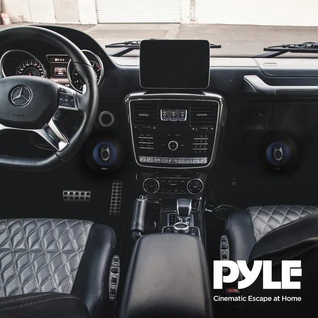 Alt view image 4 of 5 - 4 New Pyle PL63BL 6.5" 720 Watt 3-Way Car Audio Coaxial Speakers Blue Stereo