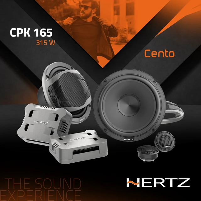 Alt view image 3 of 5 - HERTZ Cento Pro Series CPK-165 6.5" Two-Way Component System