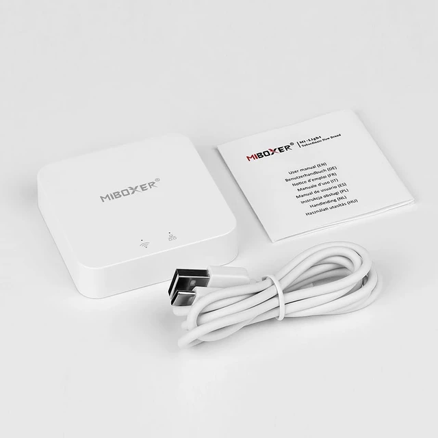 Alt view image 4 of 5 - MiBOXER ZB-Box3 Multimode Gateway, Zigbee 3.0 + Bluetooth Mesh Hub, Upgraded from ZB-Box1, Tuya SmartLife App, Alexa, Google Assistant, USB Powered Smart Home Hub