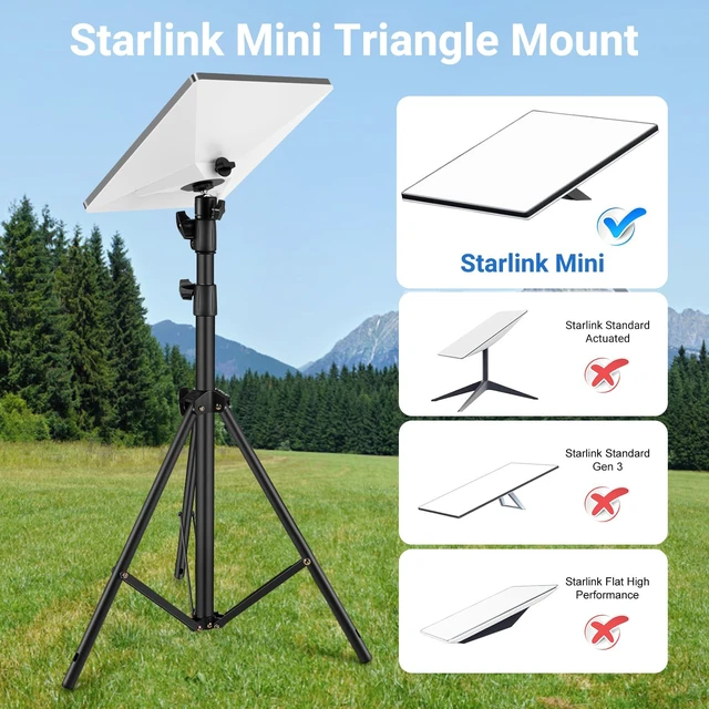 Alt view image 5 of 5 - Starlink Mini Tripod & Mounting Kit