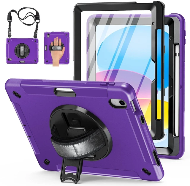 Main image of Miesherk STOCK for iPad (A16) 11th/10th Generation Case 2025/2022 Purple