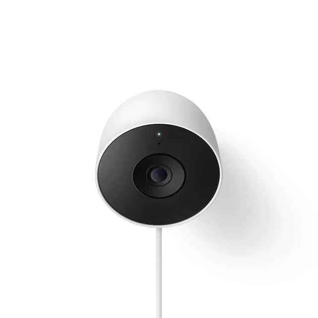 Alt view image 2 of 5 - Google Nest Cam Outdoor (Wired, 2nd Gen) - Security Camera - 2025 - Snow
