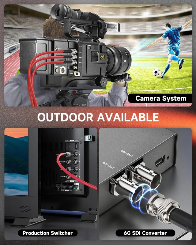 Alt view image 5 of 5 - Superbat SDI Cable 50ft HD-SDI 3G-SDI 6G-SDI Belden 1694A BNC to BNC Digital Video Cable, High-Speed Signal Transmission, Low Loss for Broadcast, Studio, Surveillance & HD Video Systems