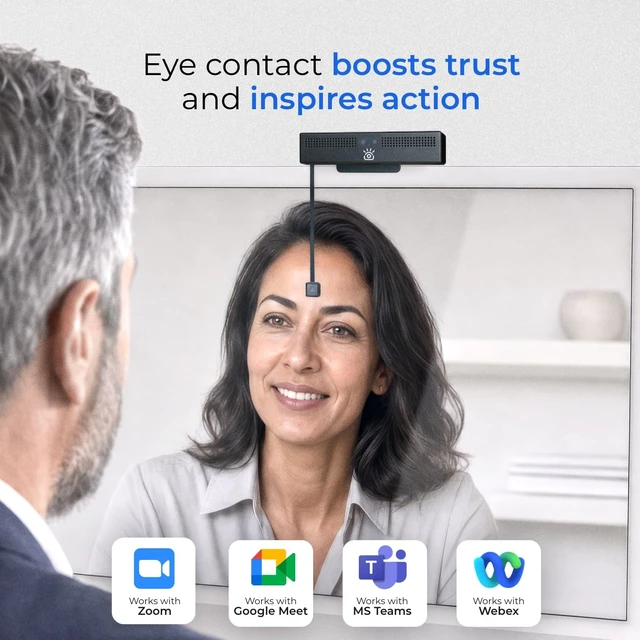 Alt view image 3 of 5 - iContact Camera ProHello 4K Eye Contact Webcam, Windows Hello Login