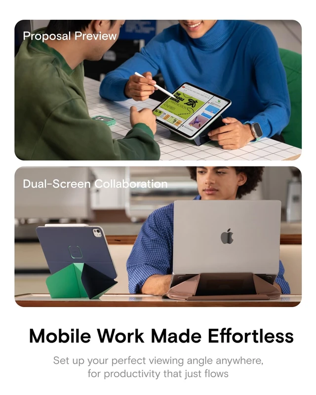 Alt view image 5 of 5 - MOFT Dynamic Folio Case for iPad Pro 13 Inch M5 2025 & M4 2024