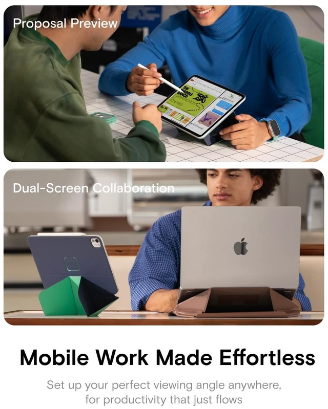 Alt view image 5 of 5 - MOFT Dynamic Folio Case for iPad Pro 12.9 Inch 6th & 5th & 4th