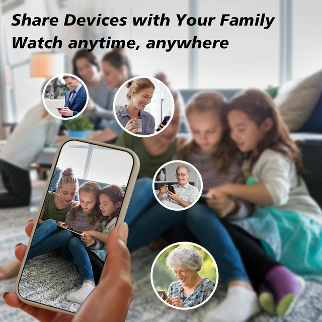 Alt view image 5 of 5 - fijawee WiFi Hidden Full HD 4k Camera Clock - Nanny Cam with 145 Wide-Angle Lens, Night Vision & Motion Detection, Wireless Indoor Hidden Camera for Home Security Monitoring Remote Live Stream