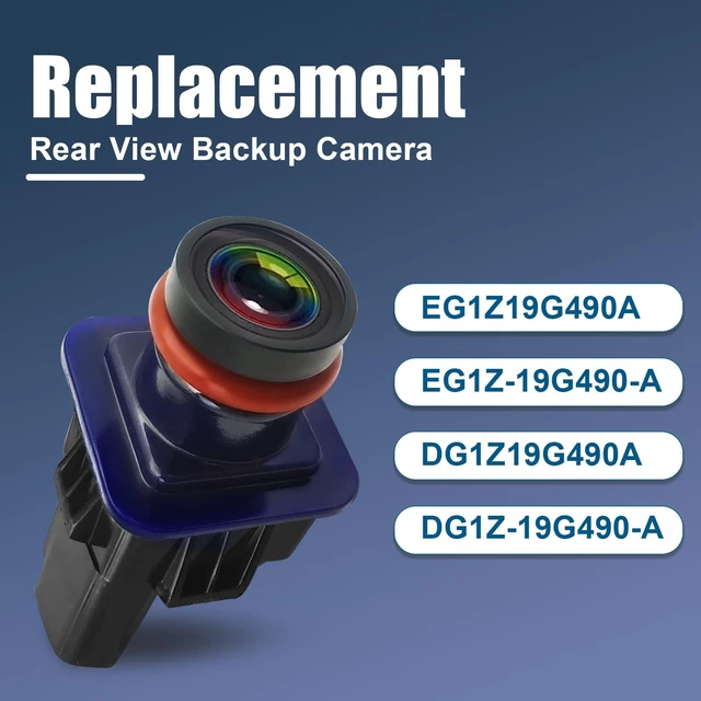 Alt view image 4 of 5 - Rear View Backup Camera Replacement for Ford Taurus/Taurus Sho/Taurus Police Model 2013-2019 Parking Assist Camera Replace# EG1Z19G490A, DG1Z19G490A