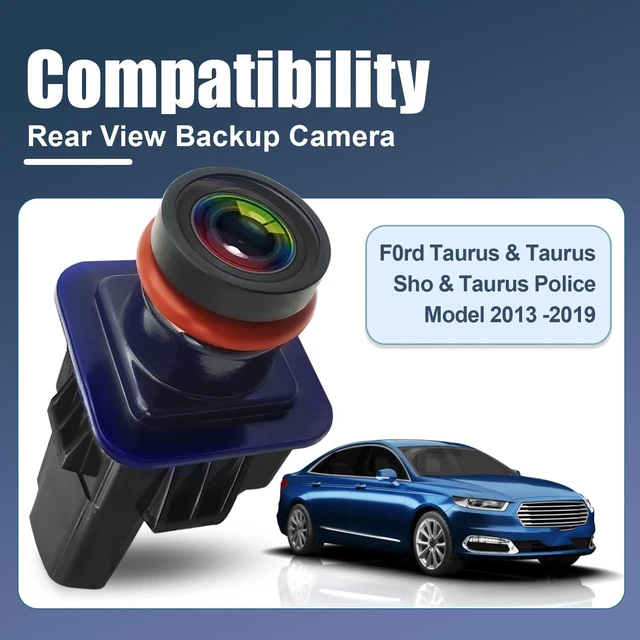 Alt view image 5 of 5 - Rear View Backup Camera Replacement for Ford Taurus/Taurus Sho/Taurus Police Model 2013-2019 Parking Assist Camera Replace# EG1Z19G490A, DG1Z19G490A
