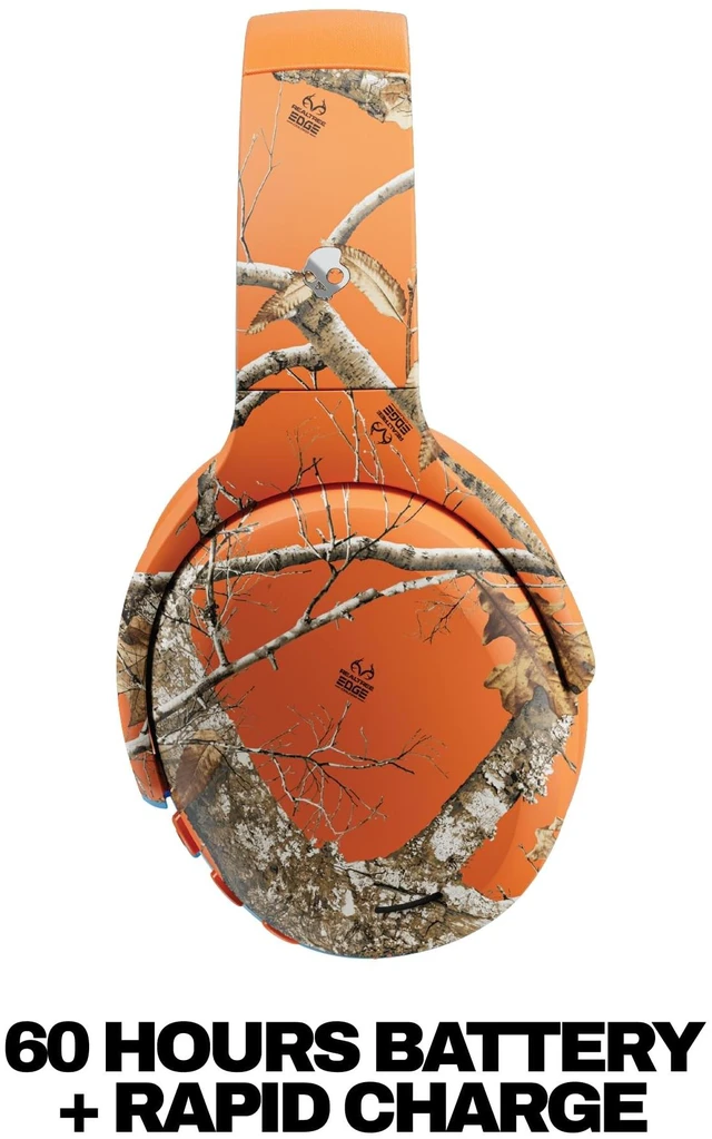 Alt view image 3 of 5 - Skullcandy Crusher ANC 2 Wireless Headphones - Realtree Edge Colors Hazard