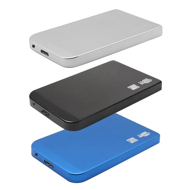 Alt view image 2 of 5 - HUIOP 2.5in USB3.0 Hard Drive Box, 2.5in USB3.0 SSD HDD Hard Drive Box 5Gbps 3TB USB3.0 Portable Hard Drive Box (Blue)