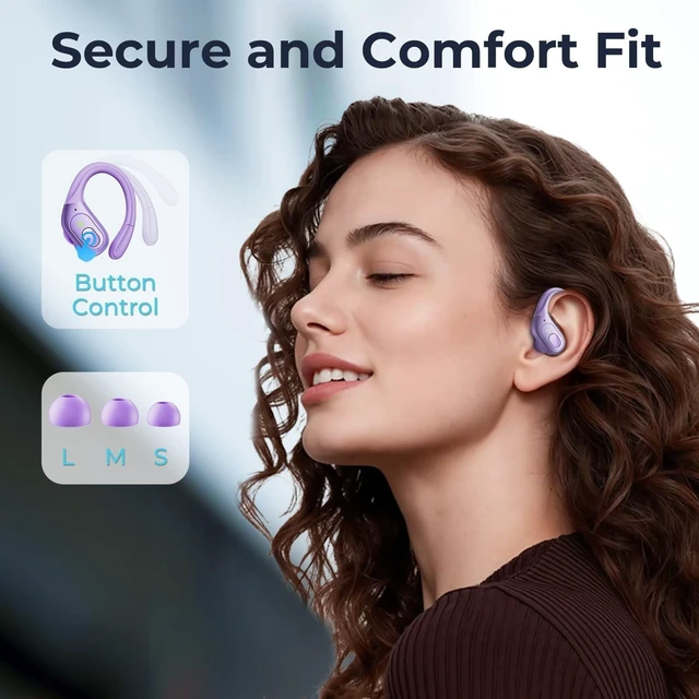 Alt view image 5 of 5 - occiam Active Noise Cancelling Earbuds Wireless Bluetooth Headphones