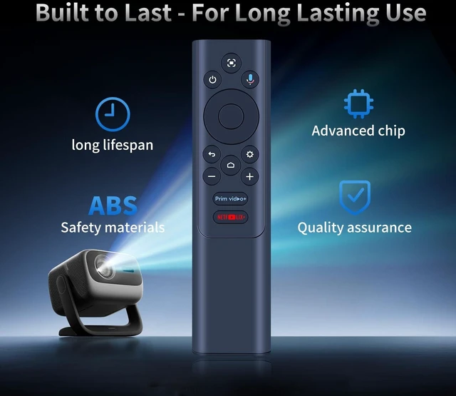 Alt view image 2 of 5 - Replacement Remote Control for Nebula Mars 3 Air Portable Outdoor Projector