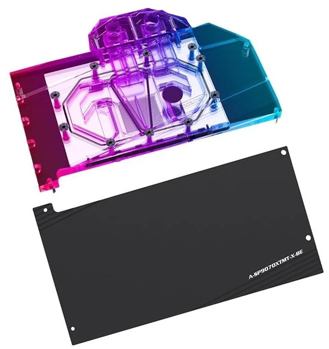 Main image of Copper GPU Water Cooling Block for Sapphire AMD Radeon RX 9070 XT16GB GDDR6 Metal / RX9070 XT Pure / RX9070 XT Pulse