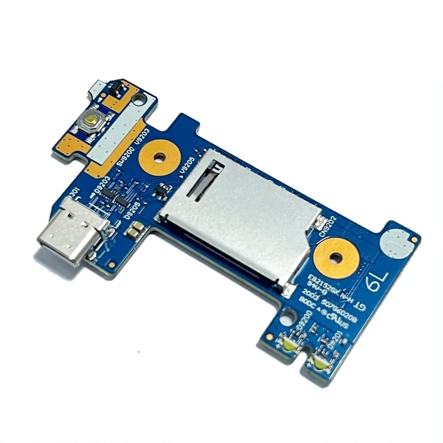 Alt view image 2 of 4 - Zahara Card Reader Power Board for HP Pavilion 14-DK 14-CF 14-DK0022WM