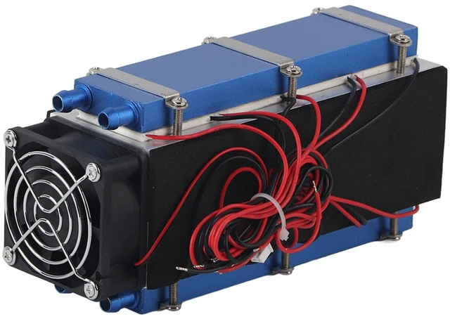 Main image of DIY Thermoelectric Cooler, DIY Thermoelectric Cooler 12V 576W 8 Chip TEC1-12706 DIY Thermoelectric Cooler Air Cooler Watercooled Heat Sink Semiconductor Cooler