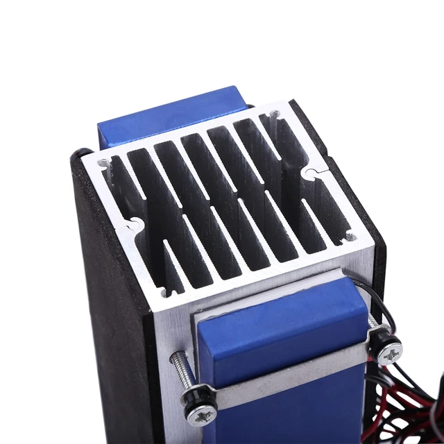 Alt view image 4 of 5 - DIY Thermoelectric Cooler, DIY Thermoelectric Cooler 12V 576W 8 Chip TEC1-12706 DIY Thermoelectric Cooler Air Cooler Watercooled Heat Sink Semiconductor Cooler