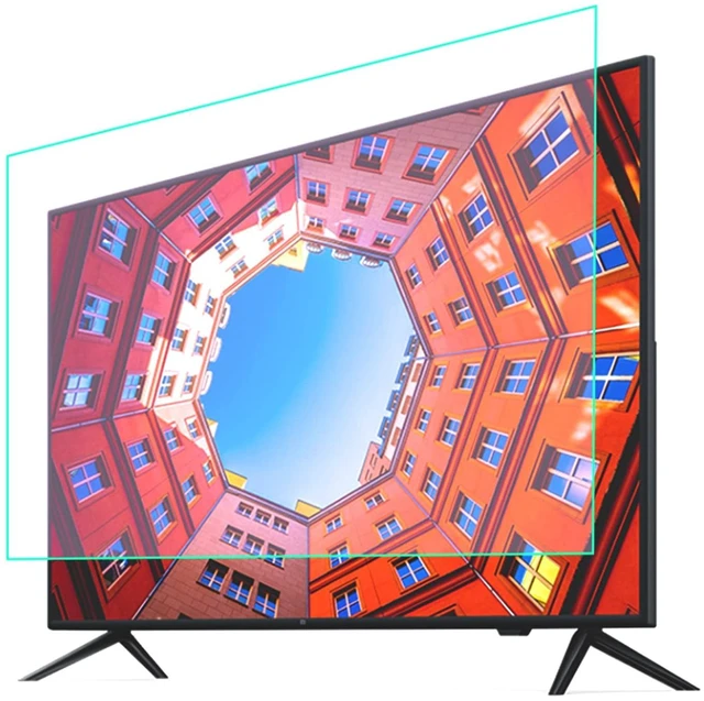 Main image of BU TV Screen Protectors 55 Inch Anti-Glare TV Film Anti-Blue Light, Protection Eyes,Reduce Reflections and Glare