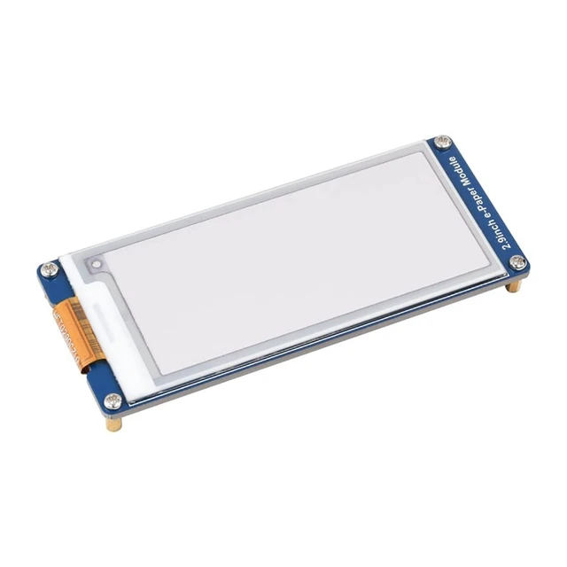 Alt view image 2 of 5 - 2.9 Inch E-Paper Display Module (B), 296128 SPI E-Ink Screen, Red/Black/White, Low Power, No Backlight, for Raspberry Pi, Arduino, Jetson Nano, 3.3V/5V MCU Compatible