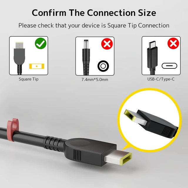 Alt view image 2 of 5 - 300W AC Adapter Charger Fit for Lenovo Legion 7 7i 5i 5 pro ThinkPad Laptop
