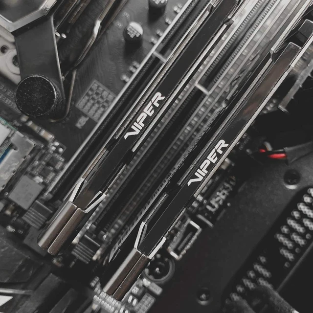 Alt view image 5 of 5 - Patriot Viper Steel DDR4 RAM 16GB (1X16GB) 3200MHz CL16 Desktop Memory