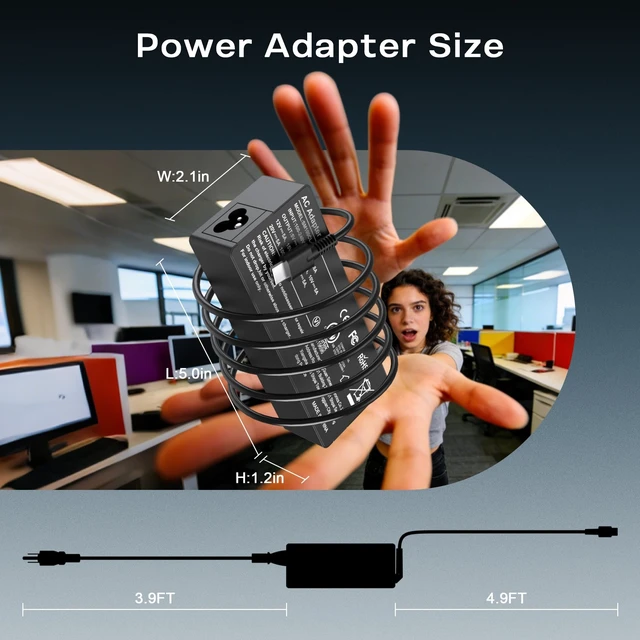 Alt view image 5 of 5 - WZXHU 100W USB C Laptop Charger for Lenovo ThinkPad Yoga ThinkBook