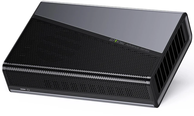Main image of GMKtec AD-GP1 External GPU Docking Station, eGPU Enclosure with AMD Radeon 7600M XT GPU Graphics Card, HDMI2.1, DisplayPort2.0, Oculink, USB4, eGPU Dock