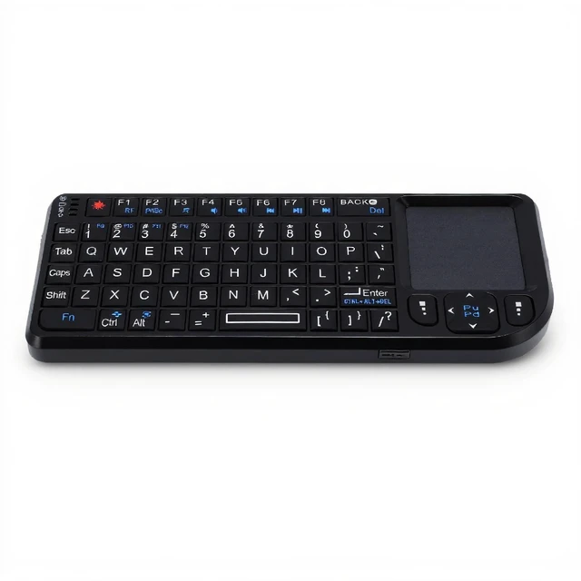 Main image of Tangxi Mini Wireless Keyboard with Touchpad, 2.4G Wireless Backlit Keyboard, 69 Keys & USB C Rechargeable, USB Plug and Play, Portable Touch Keyboards for PC PS Android Linux