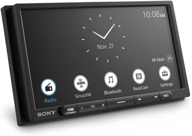 Alt view image 2 of 5 - Sony XAV-AX3700 6.95" Media Receiver with Apple CarPlay, Android Auto, WebLink Cast + Backup Camera Bundle