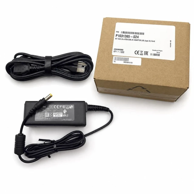 Alt view image 4 of 4 - OEM 25W 12V 2.08A Adapter for Zebra ZQ510 ZQ511 ZQ520 ZQ521 ZQ500 P4T