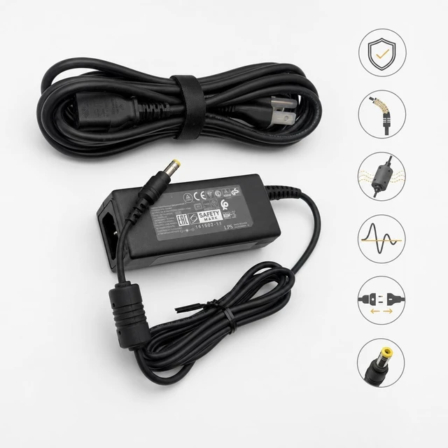 Alt view image 3 of 4 - OEM 25W 12V 2.08A Adapter for Zebra ZQ510 ZQ511 ZQ520 ZQ521 ZQ500 P4T