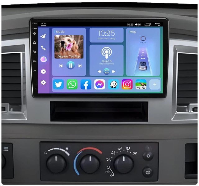 Main image of Upgraded Car Radio for Dodge Ram 1500 2500 3500