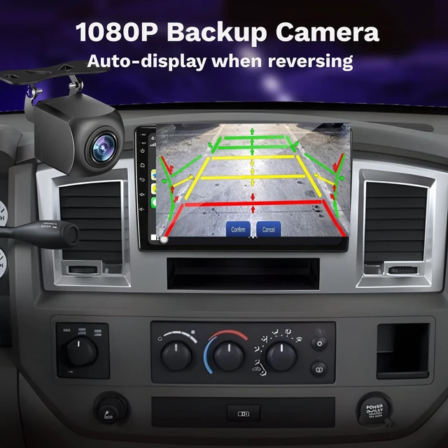 Alt view image 5 of 5 - Upgraded Car Radio for Dodge Ram 1500 2500 3500