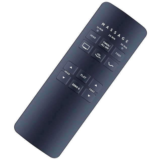 Alt view image 2 of 4 - Remote Replacement for Ergomotion E4+ Adjustable Bed, Black Version