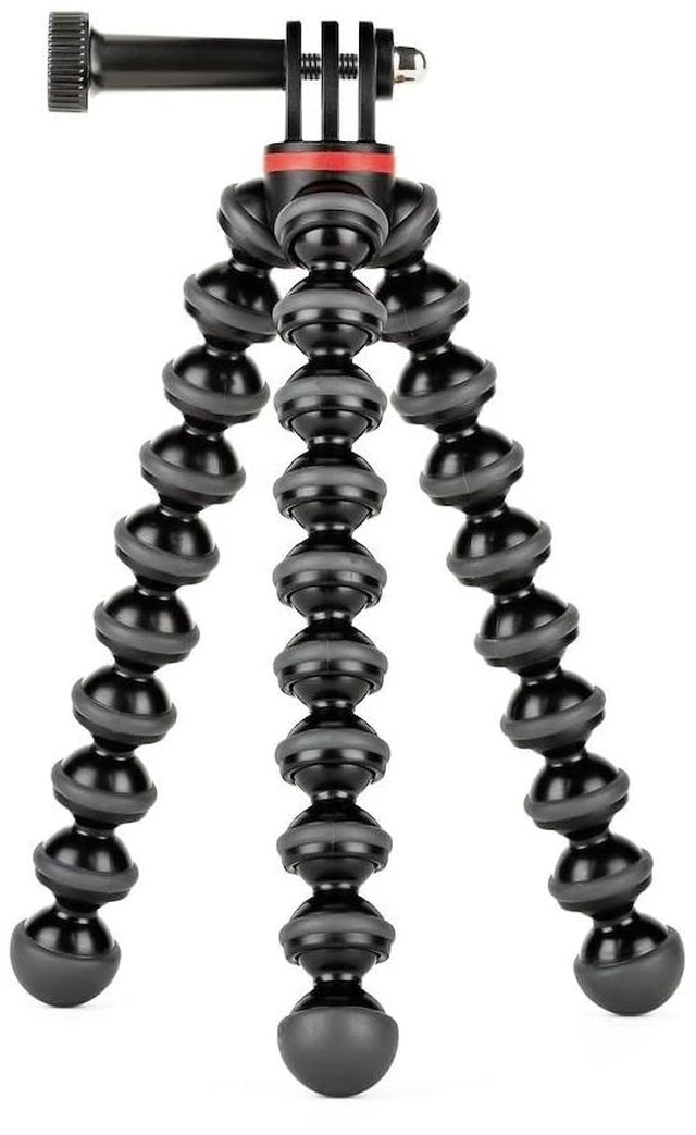 Main image of Joby GorillaPod 500 Action, Tripod for Action Cameras, GoPro and Video Cameras, for Content Creation, Vlogging, Live Streaming, TIK Tok,Black
